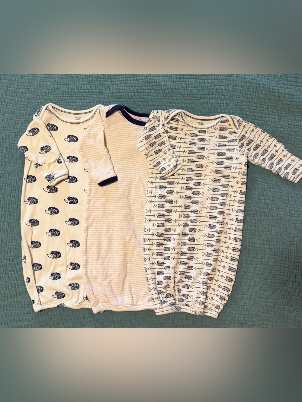 Touched by Nature Unisex Baby Organic Cotton Gowns